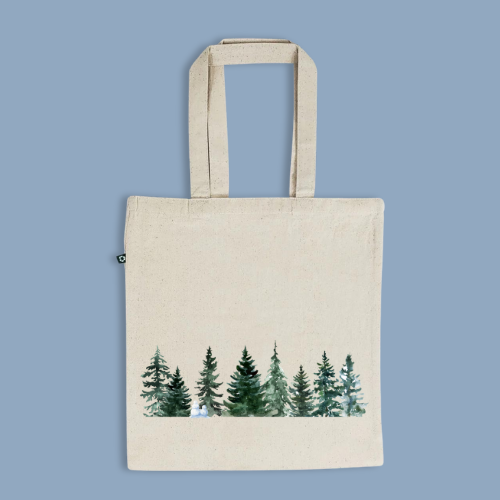 Winter Evergreen Tote