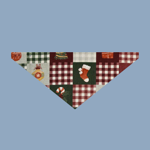 Christmas Plaid Pet Bandana