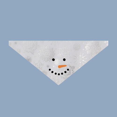 Snowman Pet Bandana