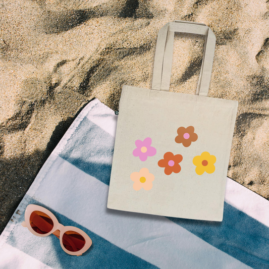 Boho Flowers Tote