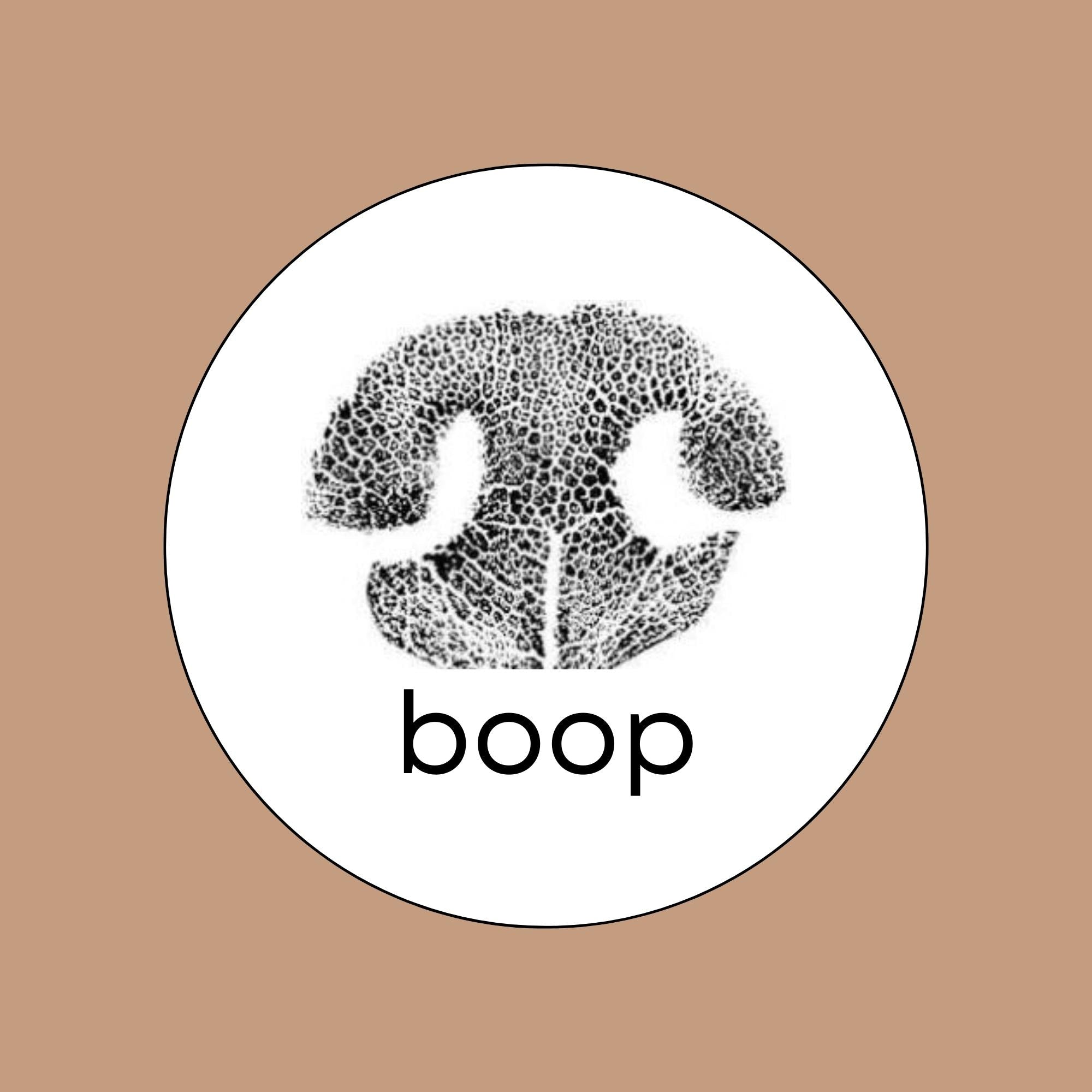 Boop Dog Nose Sticker, Vinyl Dog Lover Sticker, 3x3 Inch Glossy Pet Nose Decal