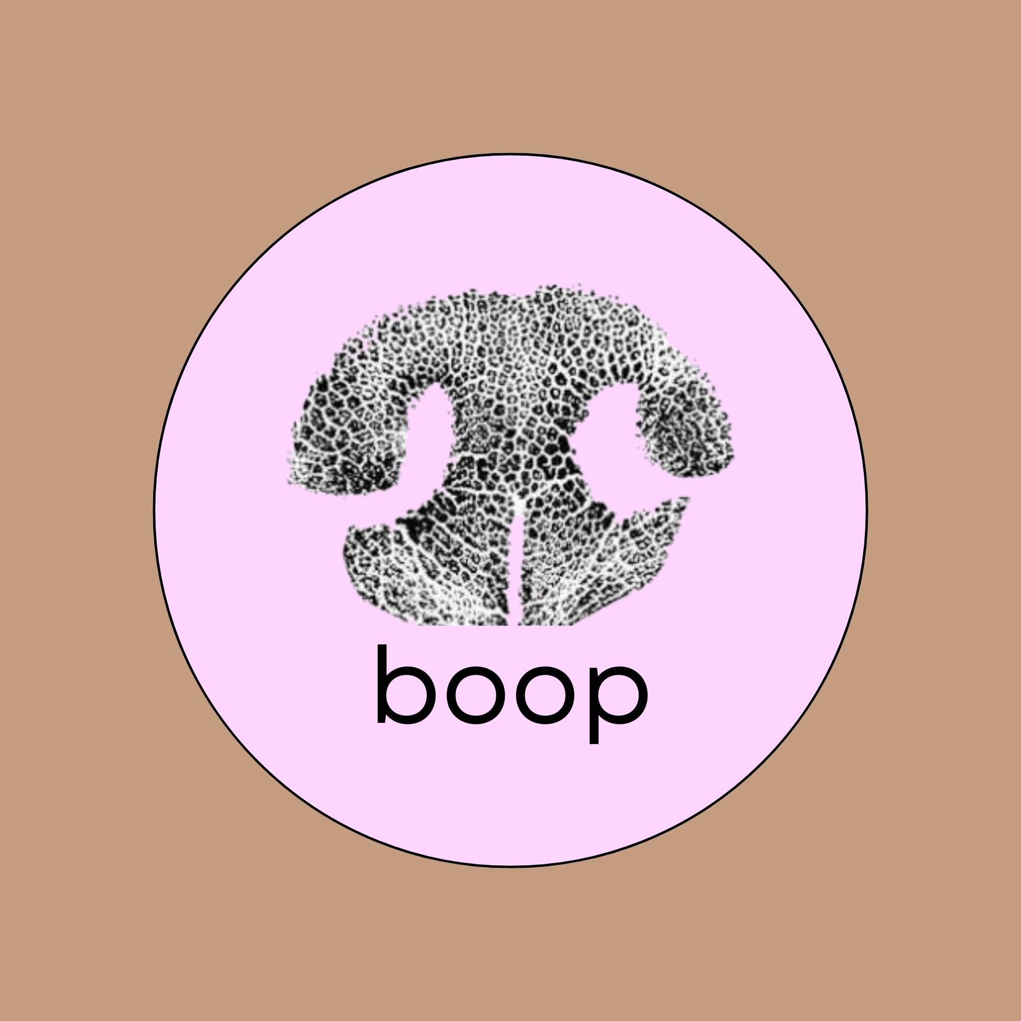 Boop Dog Nose Sticker, Vinyl Dog Lover Sticker, 3x3 Inch Glossy Pet Nose Decal