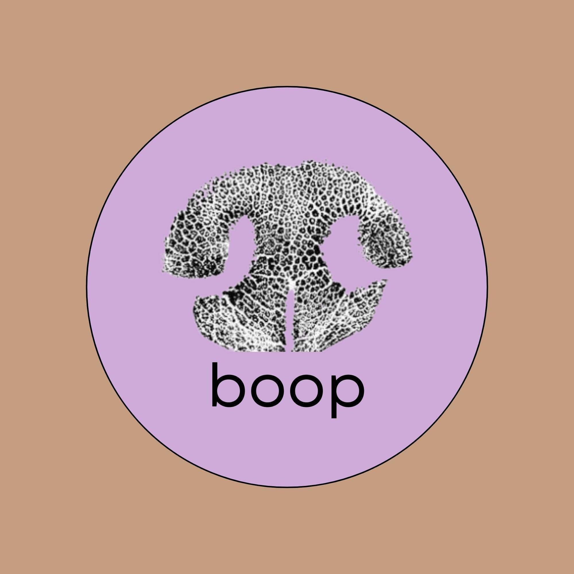 Boop Dog Nose Sticker, Vinyl Dog Lover Sticker, 3x3 Inch Glossy Pet Nose Decal