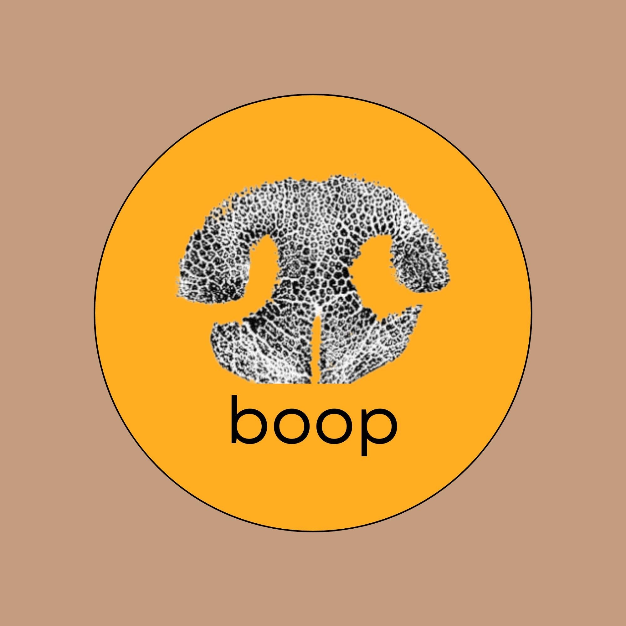 Boop Dog Nose Sticker, Vinyl Dog Lover Sticker, 3x3 Inch Glossy Pet Nose Decal