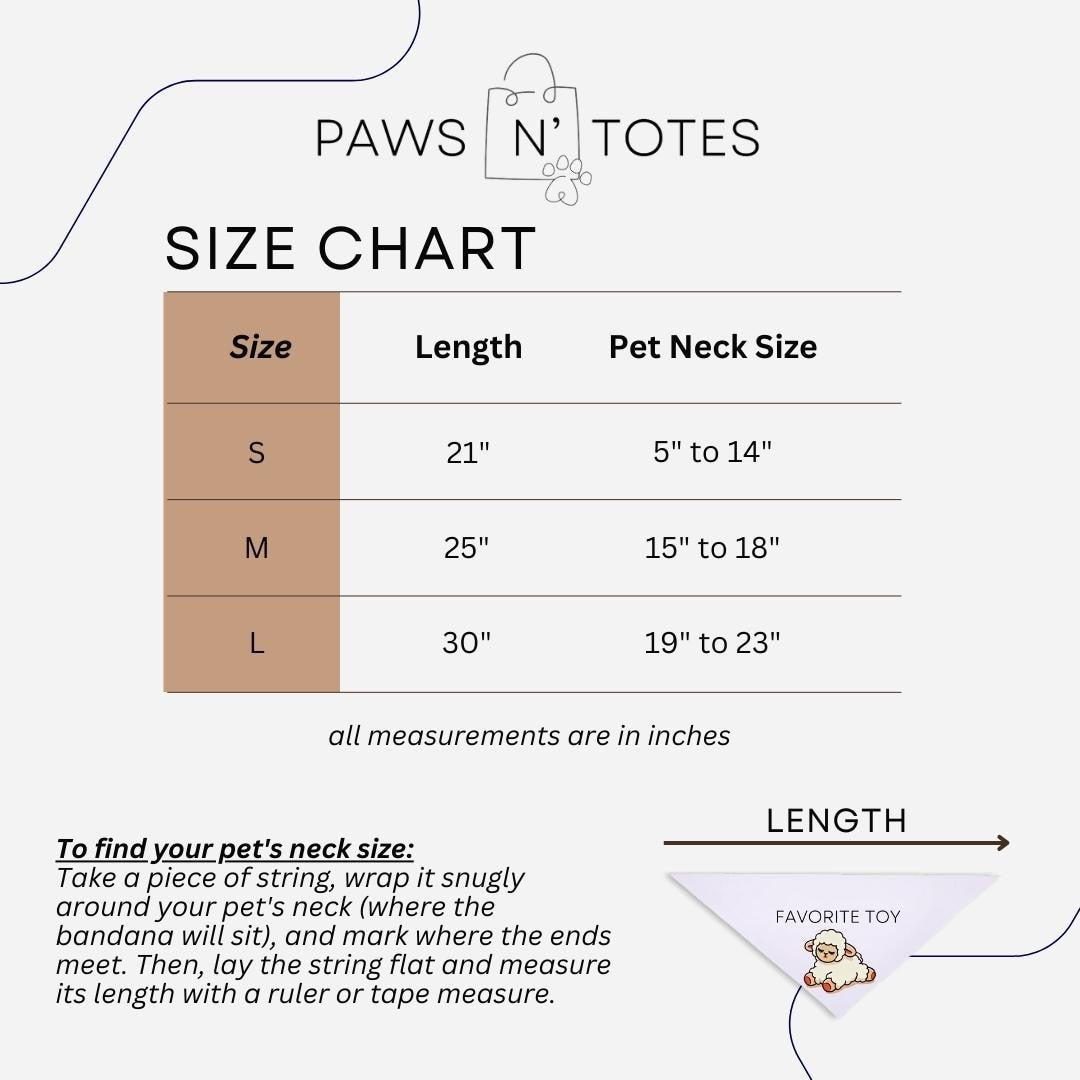 Custom Tote Bag & Dog Bandana Set, Matching Personalized Pet and Owner