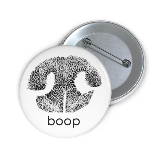 Dog Nose Boop Pin, Cute Dog Button Badge, Pet Nose Print Metal Pinback, Gift for Dog Lovers, Funny Dog Accessory for Backpack, Tote, Jacket