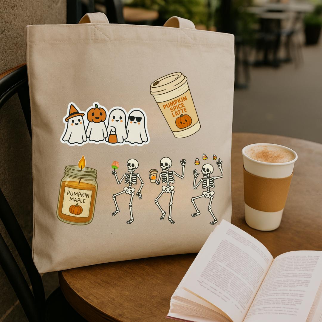 Cozy Fall Vibes Tote Bag