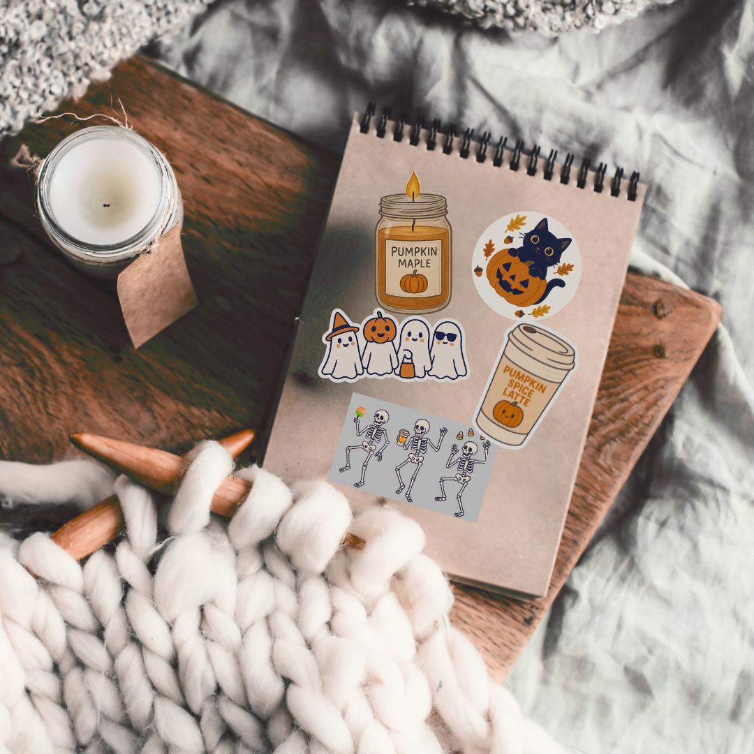 Cozy Fall Sticker Set (5 in the pack)
