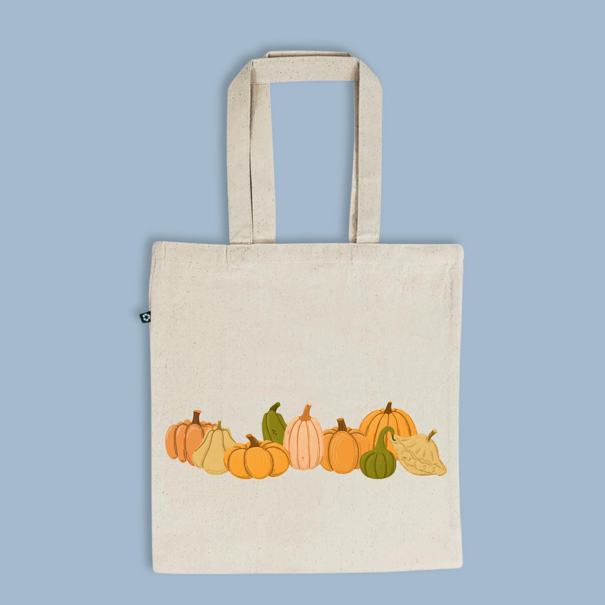 Pumpkins and Squash Fall Market Tote