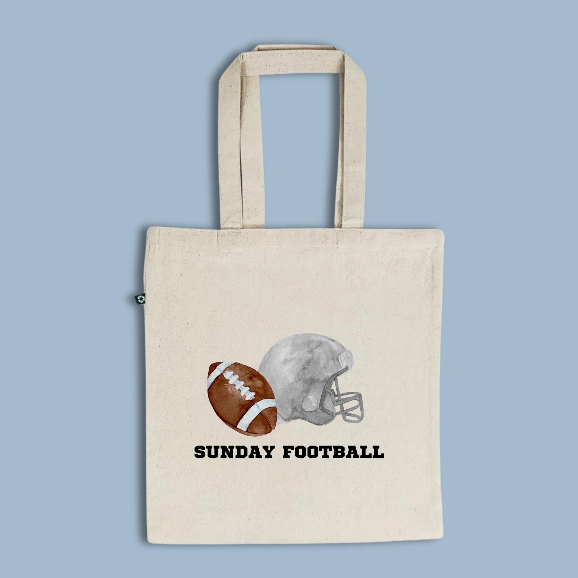 Sunday Football Tote Bag – Fall Game Day